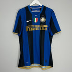 Shop 2008/09 INTER MILAN FIGO #7 HOME SHIRT (XL) NIKE, classic football shirts, vintage football shirts & retro soccer jerseys at Cult Kits