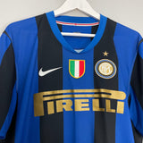 Shop 2008/09 INTER MILAN FIGO #7 HOME SHIRT (XL) NIKE, classic football shirts, vintage football shirts & retro soccer jerseys at Cult Kits