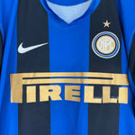 2008/09 INTER MILAN FIGO 7 HOME SHIRT (XL) NIKE - Cult Kits - XL - Buy Vintage Football Shirts, Authentic Retro Football Shirts For Sale, Classic Football Shirts & Soccer Jersey