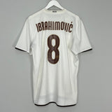 Shop 2008/09 INTER MILAN IBRAHIMOVIC #8 AWAY SHIRT (L) NIKE, classic football shirts, vintage football shirts & retro soccer jerseys at Cult Kits