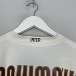 Shop 2008/09 INTER MILAN IBRAHIMOVIC #8 AWAY SHIRT (L) NIKE, classic football shirts, vintage football shirts & retro soccer jerseys at Cult Kits