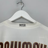 Shop 2008/09 INTER MILAN IBRAHIMOVIC #8 AWAY SHIRT (L) NIKE, classic football shirts, vintage football shirts & retro soccer jerseys at Cult Kits