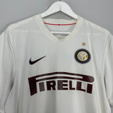 Shop 2008/09 INTER MILAN IBRAHIMOVIC #8 AWAY SHIRT (L) NIKE, classic football shirts, vintage football shirts & retro soccer jerseys at Cult Kits