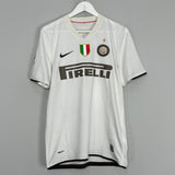 Shop 2008/09 INTER MILAN IBRAHIMOVIC #8 AWAY SHIRT (M) NIKE, classic football shirts, vintage football shirts & retro soccer jerseys at Cult Kits