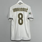 Shop 2008/09 INTER MILAN IBRAHIMOVIC #8 AWAY SHIRT (M) NIKE, classic football shirts, vintage football shirts & retro soccer jerseys at Cult Kits