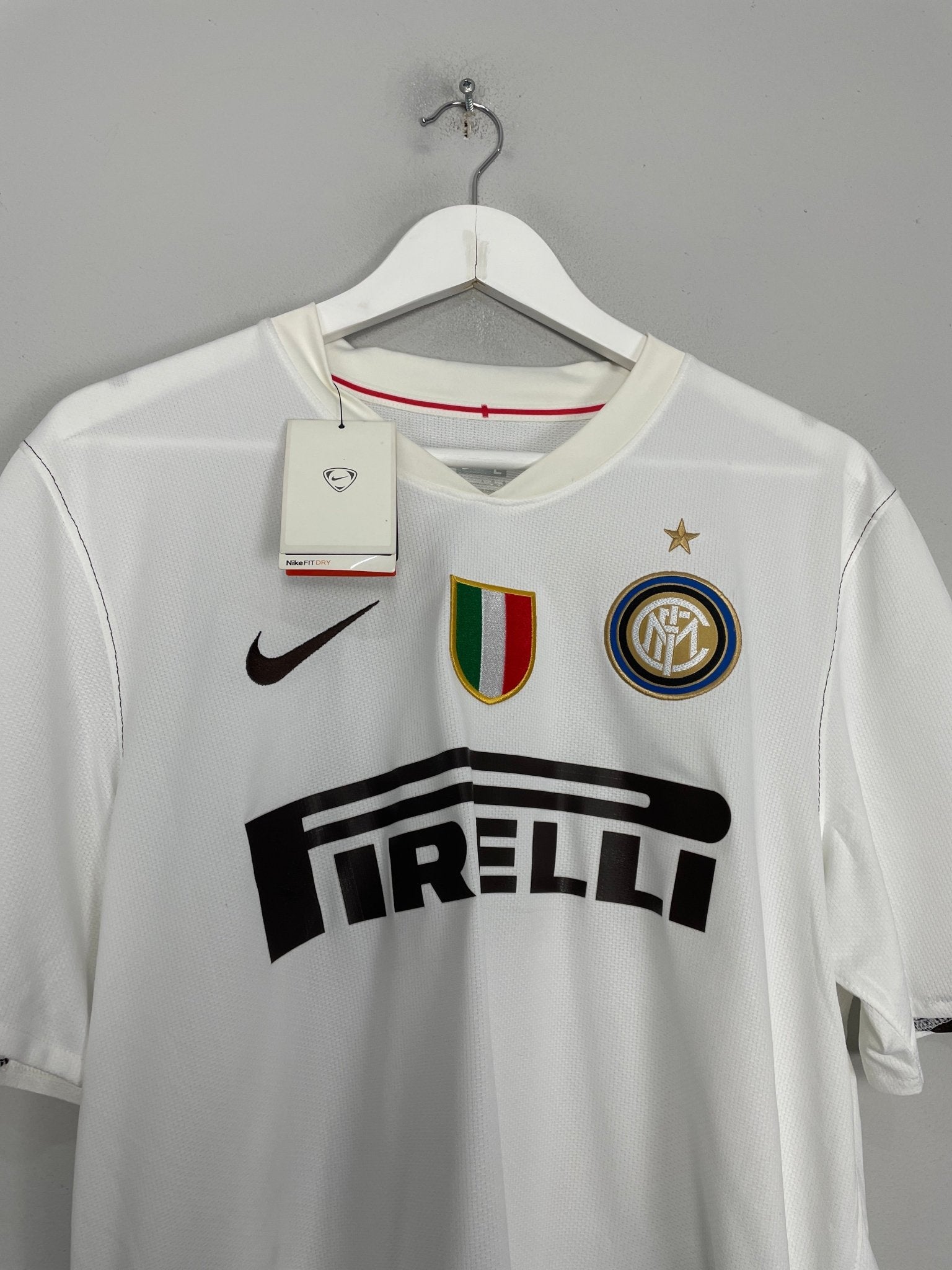 Shop 2008/09 INTER MILAN IBRAHIMOVIC #8 *BNWT* AWAY SHIRT (L) NIKE, classic football shirts, vintage football shirts & retro soccer jerseys at Cult Kits