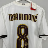 Shop 2008/09 INTER MILAN IBRAHIMOVIC #8 *BNWT* AWAY SHIRT (L) NIKE, classic football shirts, vintage football shirts & retro soccer jerseys at Cult Kits
