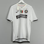 Shop 2008/09 INTER MILAN IBRAHIMOVIC #8 *BNWT* AWAY SHIRT (L) NIKE, classic football shirts, vintage football shirts & retro soccer jerseys at Cult Kits