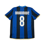 Buy 2008/09 Inter Milan Ibrahimovic 8 Home Shirt (L) Nike ~ Free worldwide shipping ~ Authentic Vintage Football Shirts from Cult Kits
