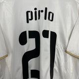 Shop 2008/09 ITALY PIRLO #21 AWAY SHIRT (XL) PUMA, classic football shirts, vintage football shirts & retro soccer jerseys at Cult Kits