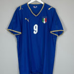 2008/09 ITALY TONI 9 *PLAYER ISSUE* HOME SHIRT (XXL) PUMA - Cult Kits - XXL - Buy Vintage Football Shirts, Authentic Retro Football Shirts For Sale, Classic Football Shirts & Soccer Jersey