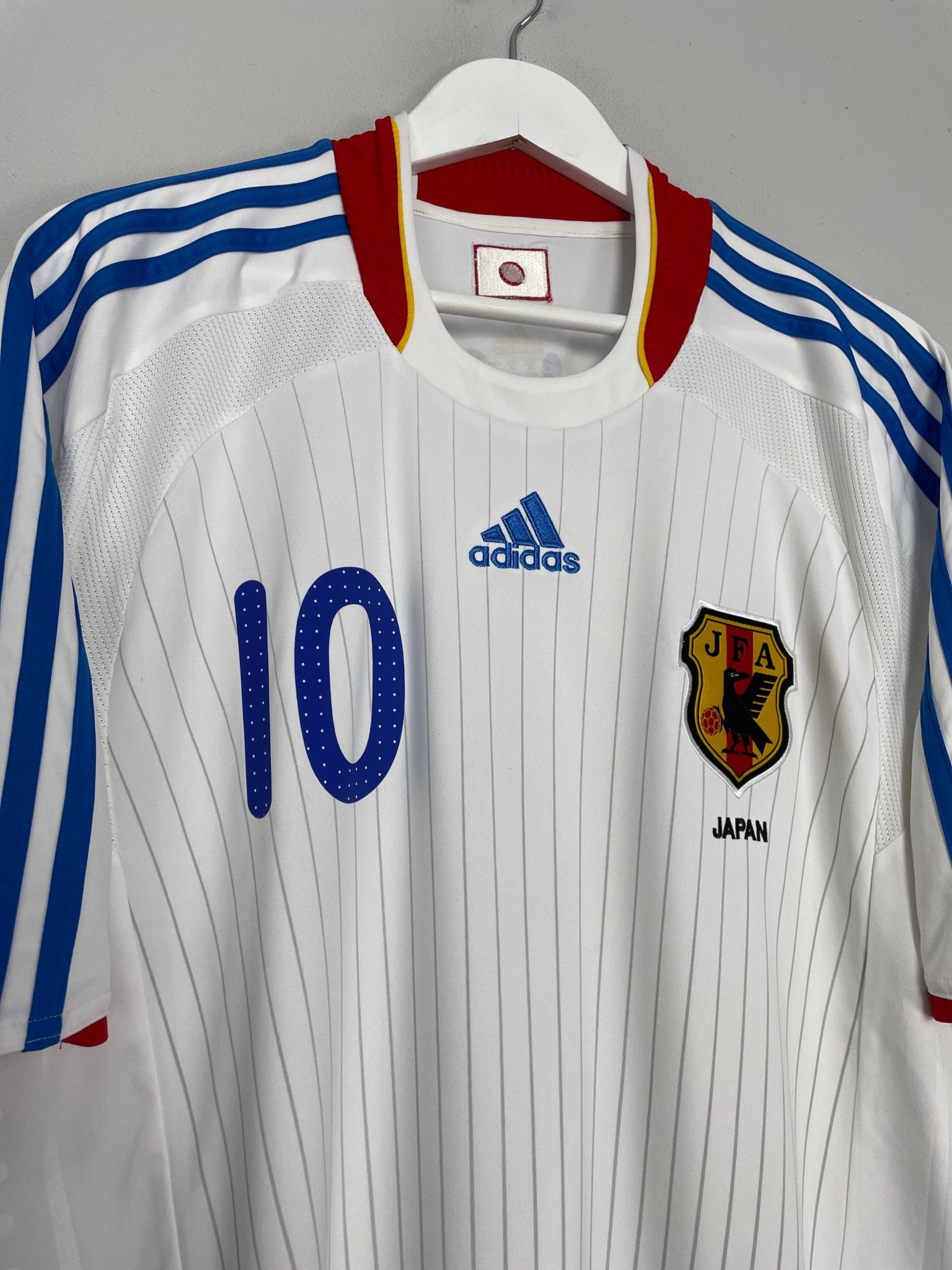 Shop 2008/09 JAPAN NAKAMURA #10 AWAY SHIRT (XL) ADIDAS, classic football shirts, vintage football shirts & retro soccer jerseys at Cult Kits