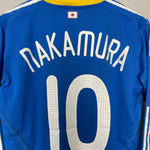 Shop 2008/09 JAPAN NAKAMURA #10 L/S *PLAYER ISSUE* HOME SHIRT (M) ADIDAS, classic football shirts, vintage football shirts & retro soccer jerseys at Cult Kits