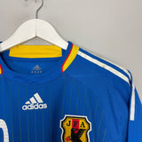 Shop 2008/09 JAPAN NAKAMURA #10 L/S *PLAYER ISSUE* HOME SHIRT (M) ADIDAS, classic football shirts, vintage football shirts & retro soccer jerseys at Cult Kits