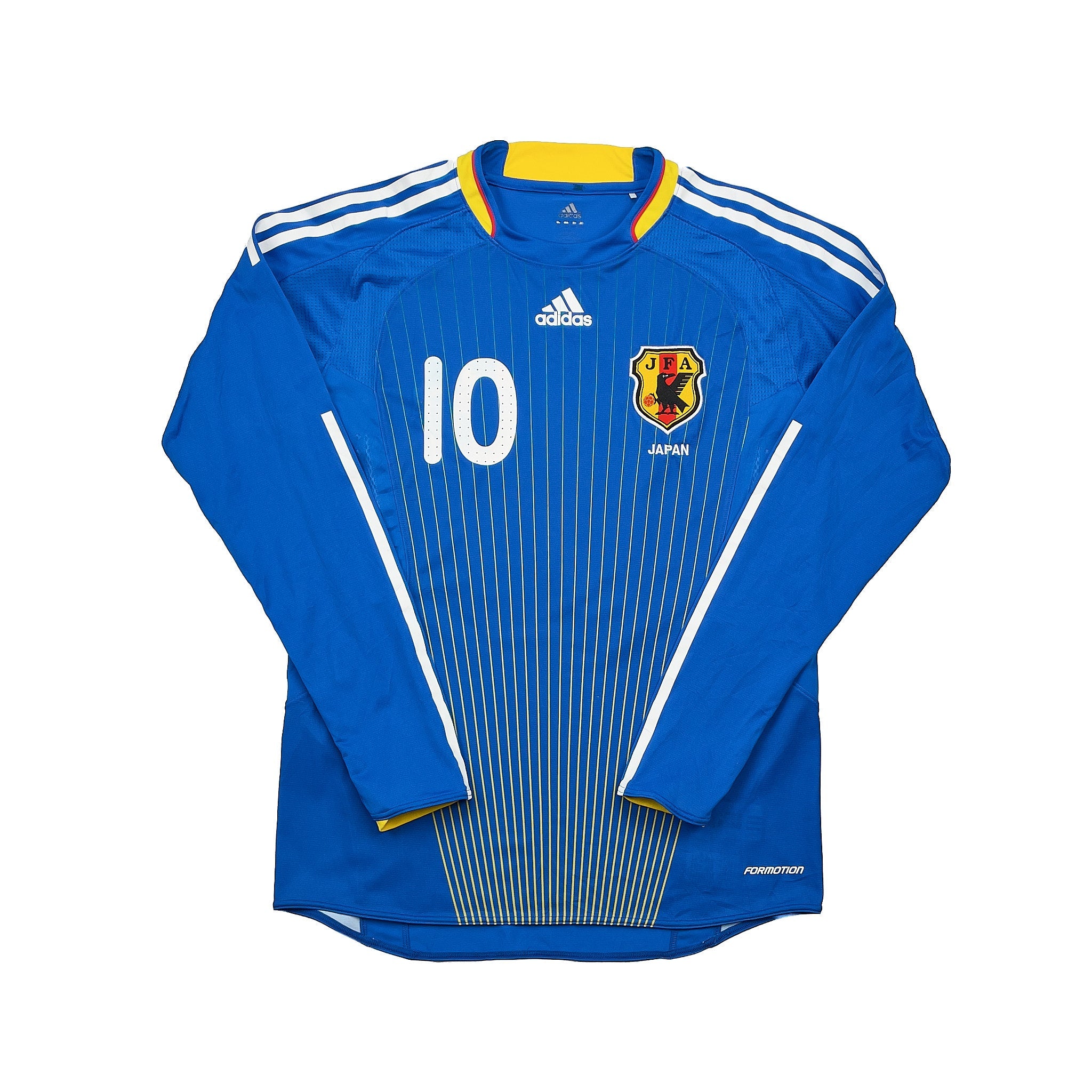 Buy 2008/09 Japan Nakamura 10 *Player Issue* L/S Home Shirt (S) Adidas ~ Free worldwide shipping ~ Authentic Vintage Football Shirts from Cult Kits