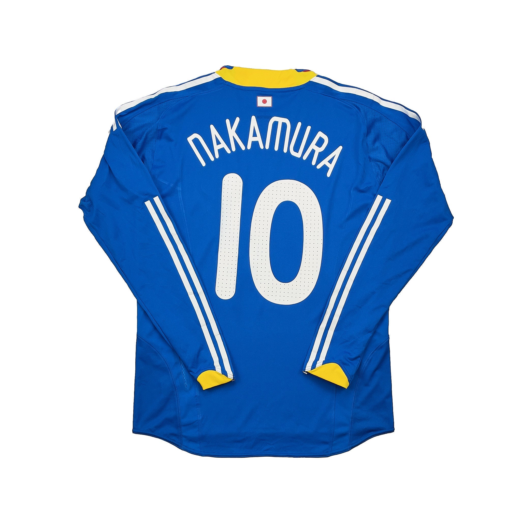 Buy 2008/09 Japan Nakamura 10 *Player Issue* L/S Home Shirt (S) Adidas ~ Free worldwide shipping ~ Authentic Vintage Football Shirts from Cult Kits