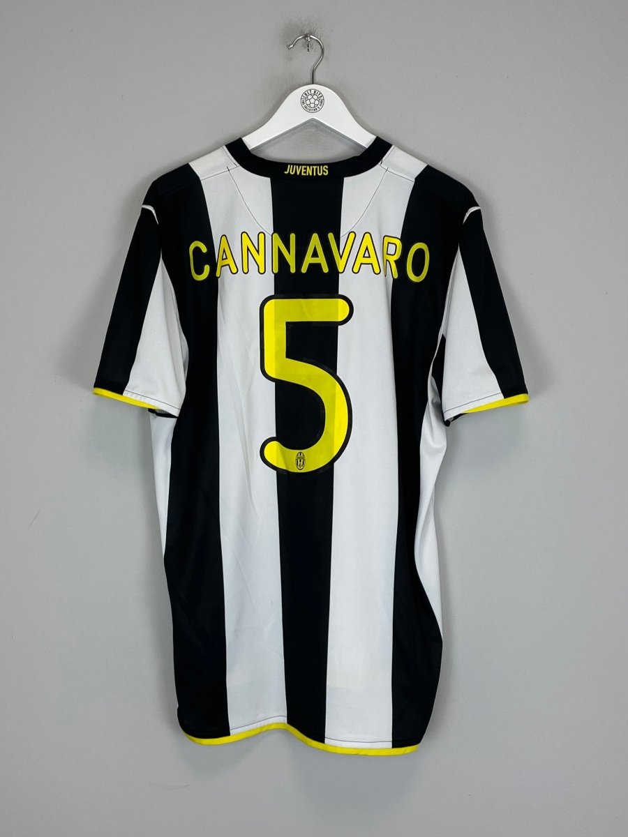 2008/09 JUVENTUS CANNAVARO 5 HOME SHIRT (L) NIKE - Cult Kits - Large - Buy Vintage Football Shirts, Authentic Retro Football Shirts For Sale, Classic Football Shirts & Soccer Jersey
