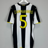 2008/09 JUVENTUS CANNAVARO 5 HOME SHIRT (L) NIKE - Cult Kits - Large - Buy Vintage Football Shirts, Authentic Retro Football Shirts For Sale, Classic Football Shirts & Soccer Jersey