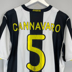 2008/09 JUVENTUS CANNAVARO 5 HOME SHIRT (L) NIKE - Cult Kits - Large - Buy Vintage Football Shirts, Authentic Retro Football Shirts For Sale, Classic Football Shirts & Soccer Jersey