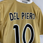 Shop 2008/09 JUVENTUS DEL PIERO #10 AWAY SHIRT (XL) NIKE, classic football shirts, vintage football shirts & retro soccer jerseys at Cult Kits