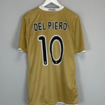 Shop 2008/09 JUVENTUS DEL PIERO #10 AWAY SHIRT (XL) NIKE, classic football shirts, vintage football shirts & retro soccer jerseys at Cult Kits