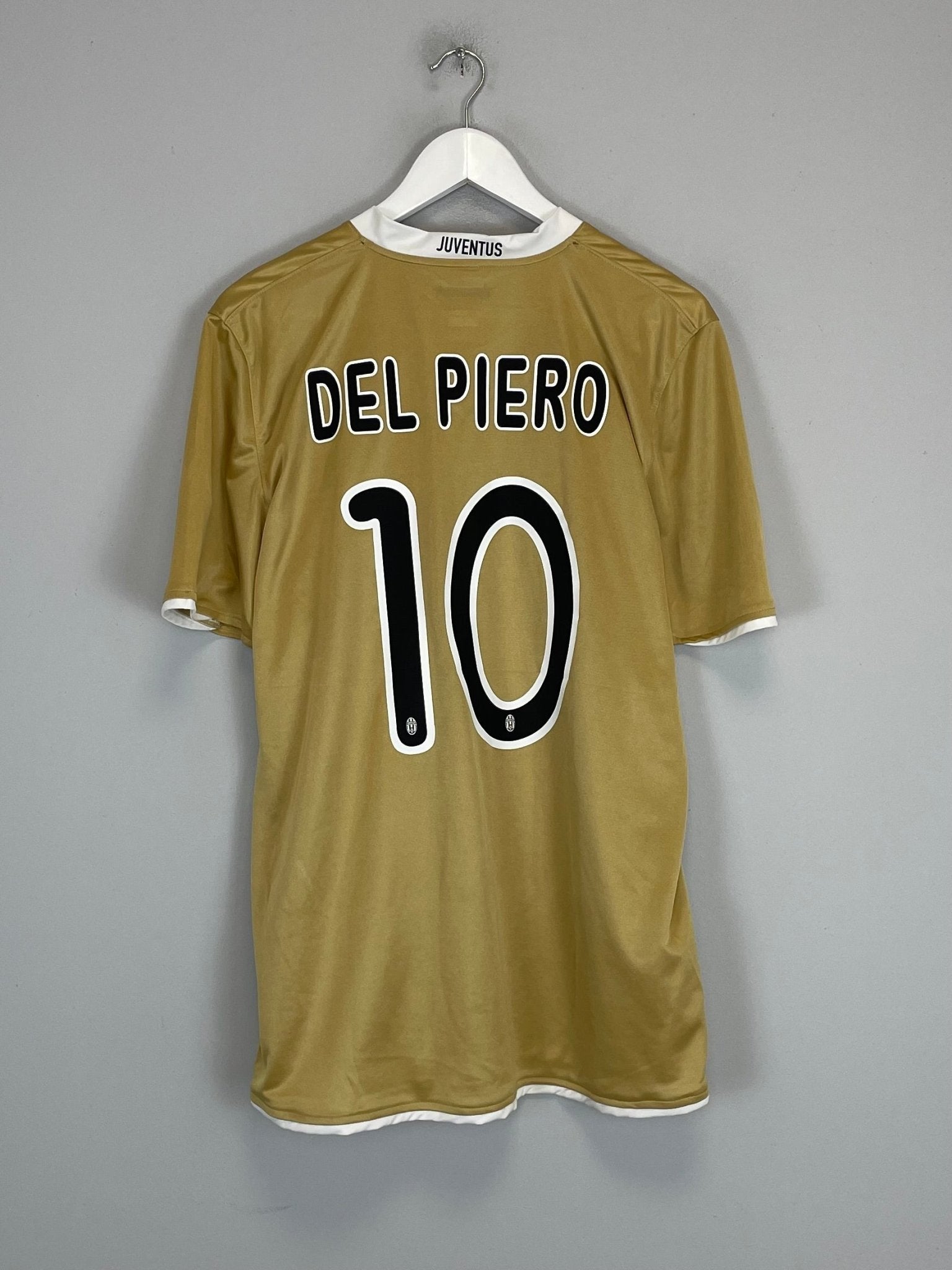 Shop 2008/09 JUVENTUS DEL PIERO #10 AWAY SHIRT (XL) NIKE, classic football shirts, vintage football shirts & retro soccer jerseys at Cult Kits
