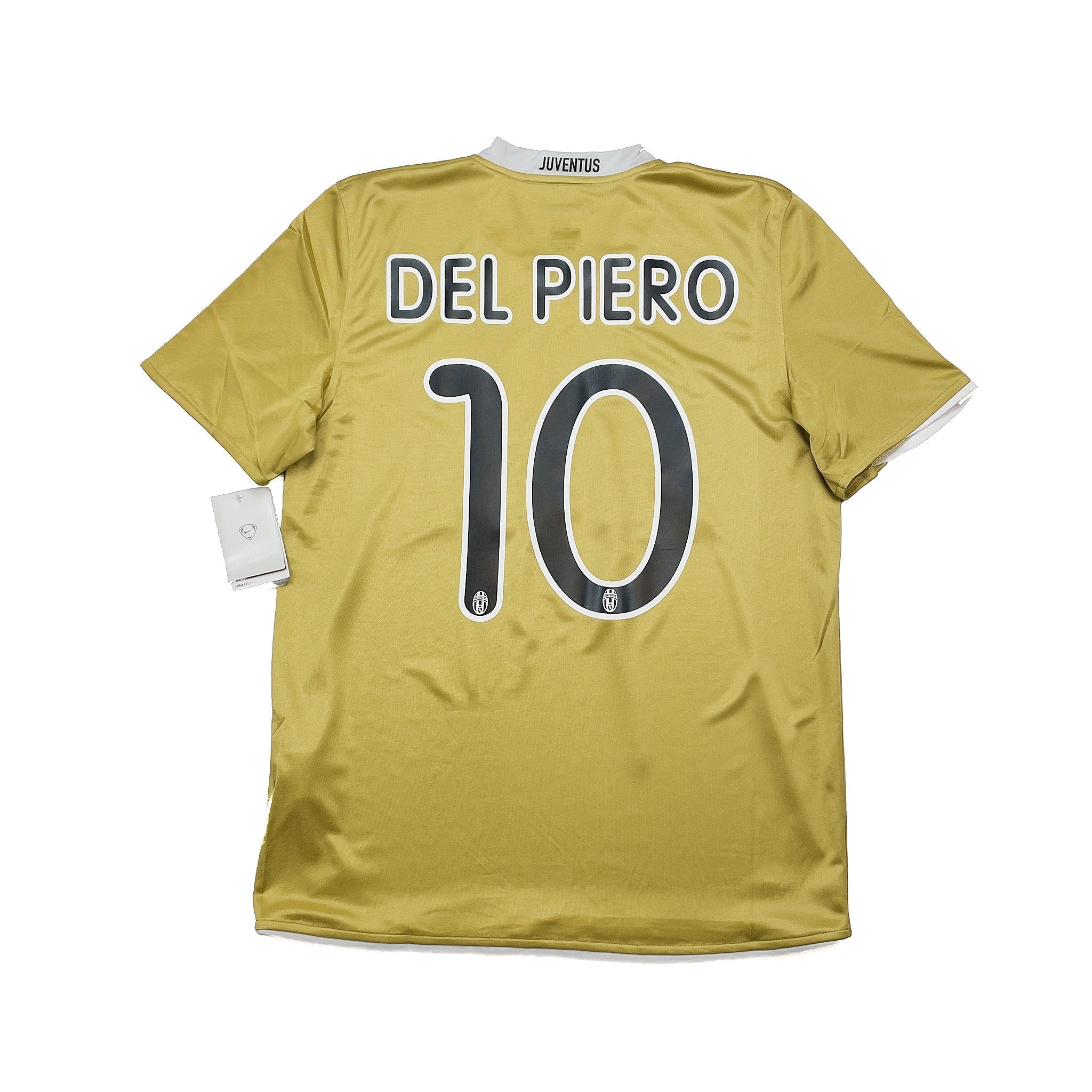 Buy 2008/09 Juventus Del Piero 10 *BNWT* Away Shirt (M) Nike ~ Free worldwide shipping ~ Authentic Vintage Football Shirts from Cult Kits