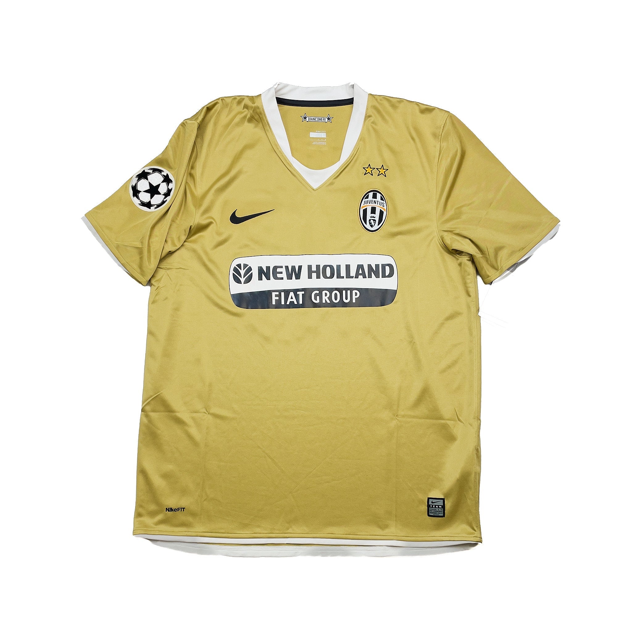 Buy 2008/09 Juventus Del Piero 10 C/L *BNWT* Away Shirt (L) Nike ~ Free worldwide shipping ~ Authentic Vintage Football Shirts from Cult Kits