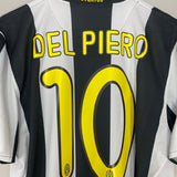 Shop 2008/09 JUVENTUS DEL PIERO #10 HOME SHIRT (L) NIKE, classic football shirts, vintage football shirts & retro soccer jerseys at Cult Kits