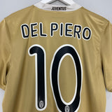 Shop 2008/09 JUVENTUS DEL PIERO #10 HOME SHIRT (M) NIKE, classic football shirts, vintage football shirts & retro soccer jerseys at Cult Kits