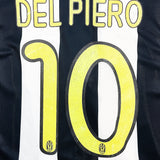Buy 2008/09 Juventus Del Piero 10 L/S Home Shirt (L) Nike ~ Free worldwide shipping ~ Authentic Vintage Football Shirts from Cult Kits
