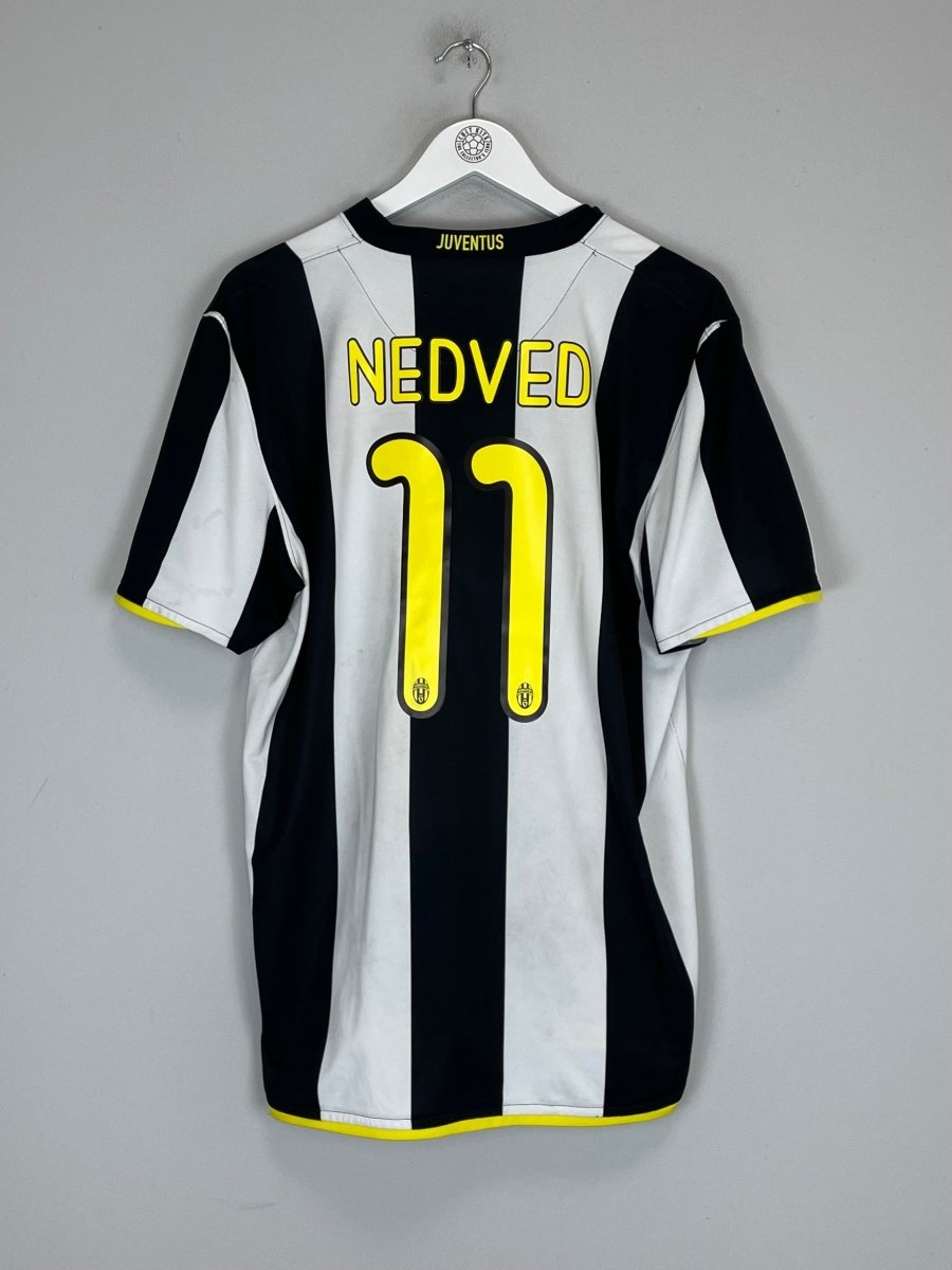 2008/09 JUVENTUS NEDVED 11 HOME SHIRT (L) NIKE - Cult Kits - Large - Buy Vintage Football Shirts, Authentic Retro Football Shirts For Sale, Classic Football Shirts & Soccer Jersey