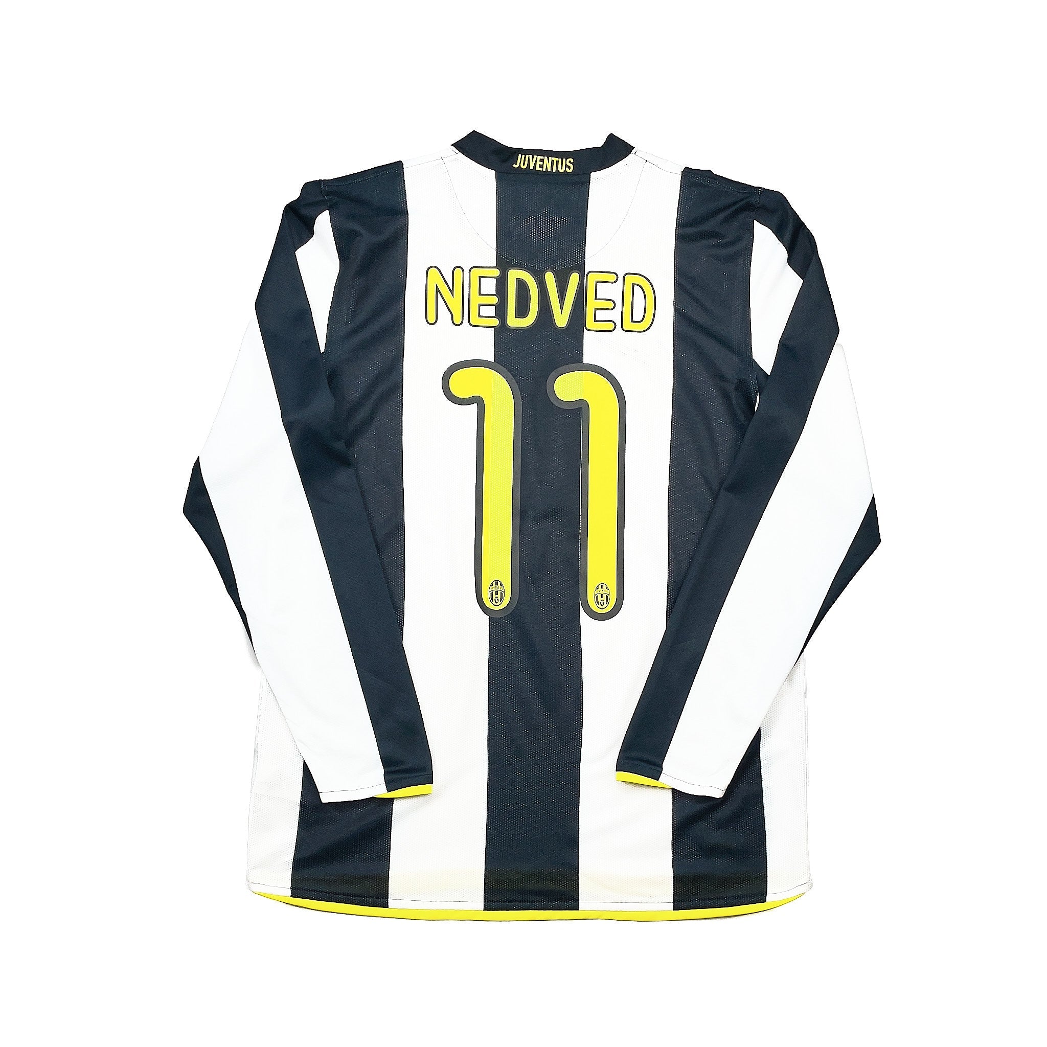 Buy 2008/09 Juventus Nedved 11 L/S Home Shirt (M) Nike ~ Free worldwide shipping ~ Authentic Vintage Football Shirts from Cult Kits