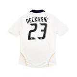 Buy 2008/09 LA Galaxy Beckham 23 Home Shirt (M) Adidas ~ Free worldwide shipping ~ Authentic Vintage Football Shirts from Cult Kits