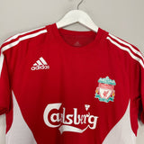 Shop 2008/09 LIVERPOOL FORMOTION TRAINING SHIRT (S) ADIDAS, classic football shirts, vintage football shirts & retro soccer jerseys at Cult Kits