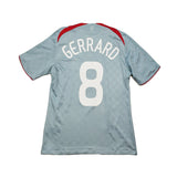 Buy 2008/09 Liverpool Gerrard 8 Away Shirt (S) Adidas ~ Free worldwide shipping ~ Authentic Vintage Football Shirts from Cult Kits