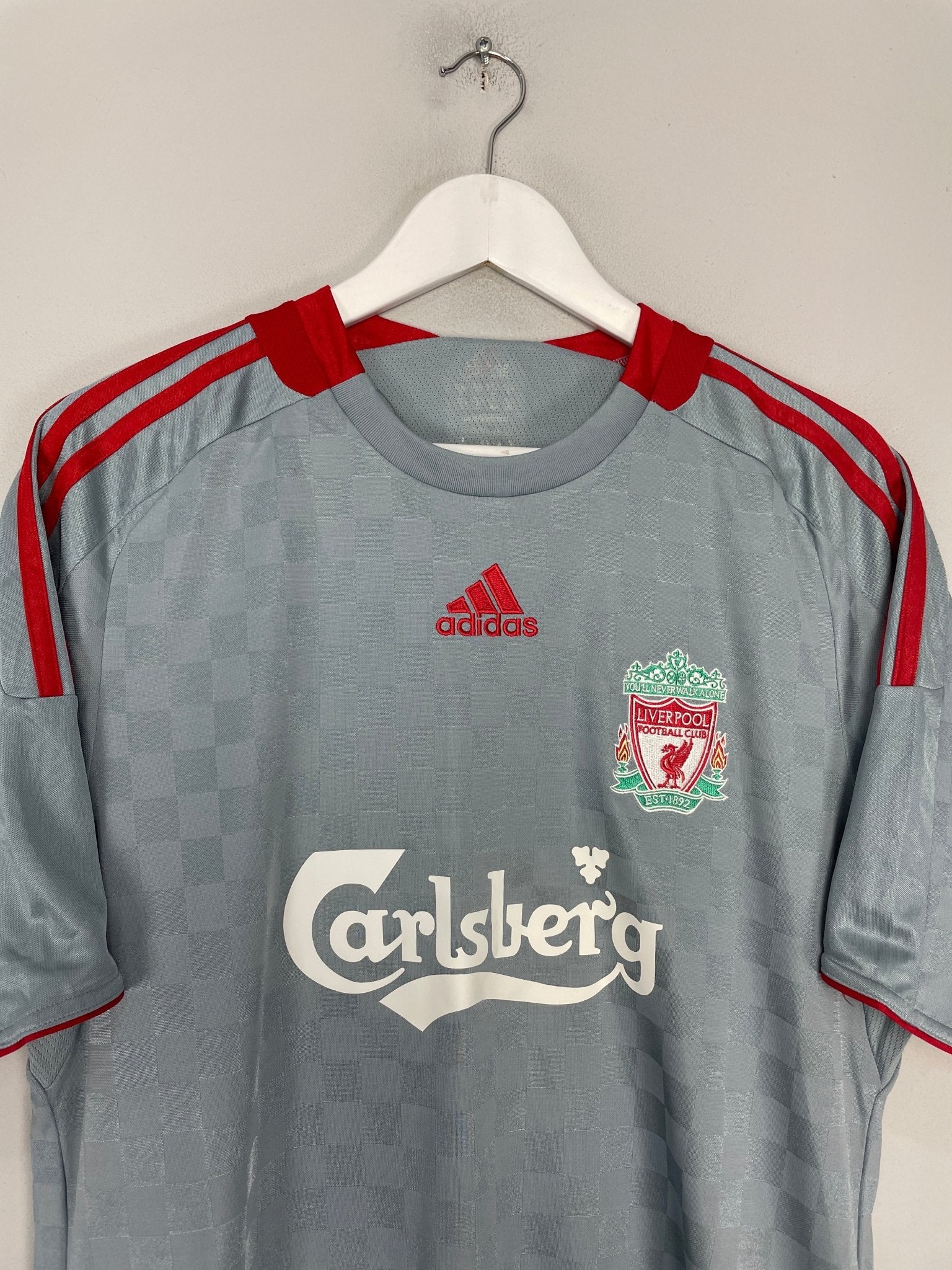 Shop 2008/09 LIVERPOOL TORRES #9 AWAY SHIRT (L) ADIDAS, classic football shirts, vintage football shirts & retro soccer jerseys at Cult Kits