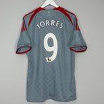 Shop 2008/09 LIVERPOOL TORRES #9 AWAY SHIRT (L) ADIDAS, classic football shirts, vintage football shirts & retro soccer jerseys at Cult Kits