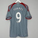 Shop 2008/09 LIVERPOOL TORRES #9 AWAY SHIRT (L) ADIDAS, classic football shirts, vintage football shirts & retro soccer jerseys at Cult Kits