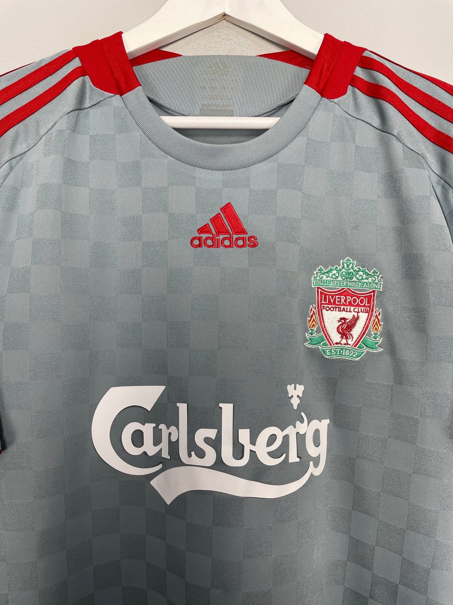Shop 2008/09 LIVERPOOL TORRES #9 AWAY SHIRT (L) ADIDAS, classic football shirts, vintage football shirts & retro soccer jerseys at Cult Kits
