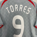 Shop 2008/09 LIVERPOOL TORRES #9 AWAY SHIRT (L) ADIDAS, classic football shirts, vintage football shirts & retro soccer jerseys at Cult Kits