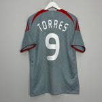Shop 2008/09 LIVERPOOL TORRES #9 AWAY SHIRT (L) ADIDAS, classic football shirts, vintage football shirts & retro soccer jerseys at Cult Kits