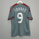 Shop 2008/09 LIVERPOOL TORRES #9 AWAY SHIRT (L) ADIDAS, classic football shirts, vintage football shirts & retro soccer jerseys at Cult Kits