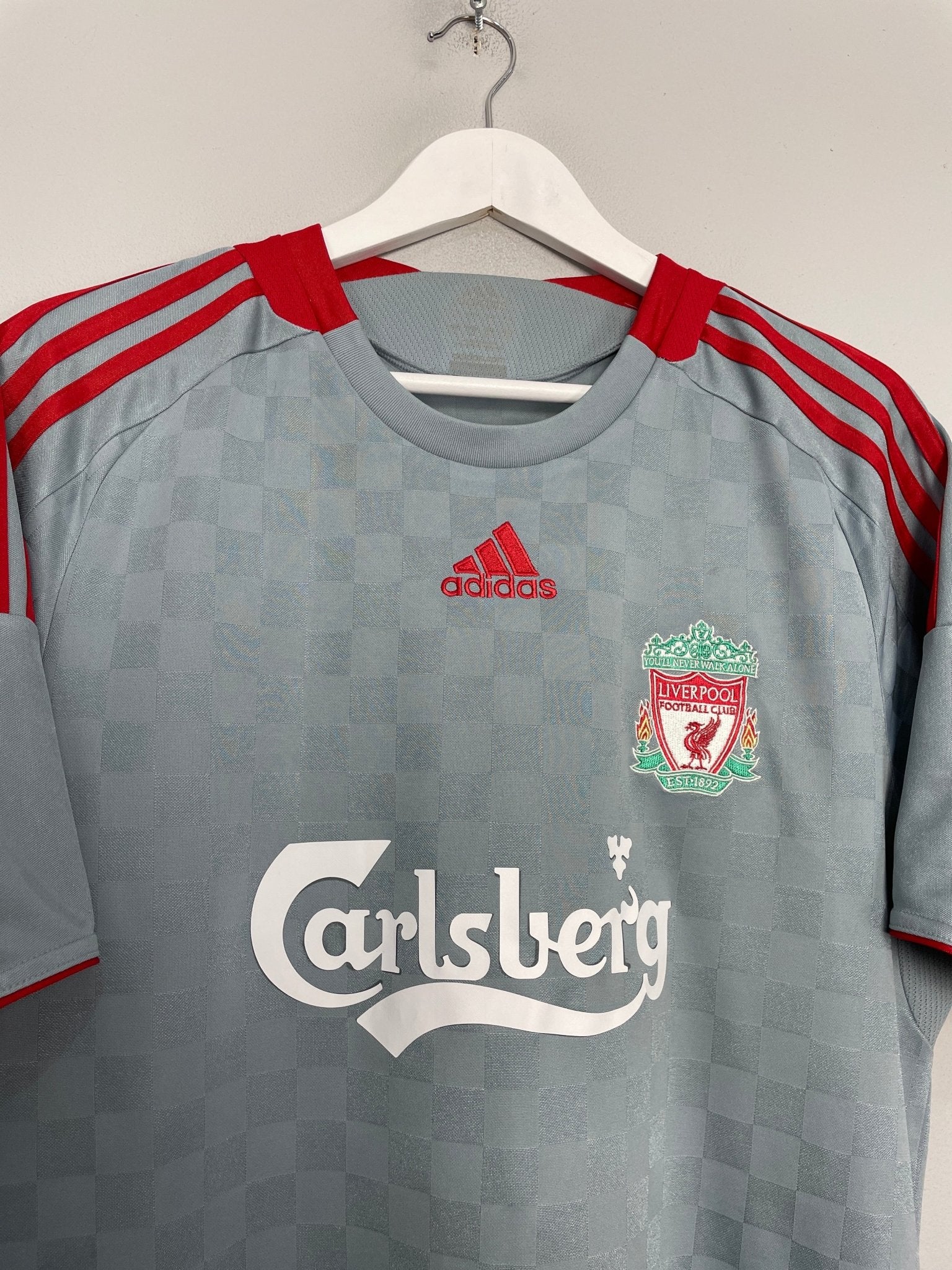 Shop 2008/09 LIVERPOOL TORRES #9 AWAY SHIRT (L) ADIDAS, classic football shirts, vintage football shirts & retro soccer jerseys at Cult Kits