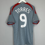 Shop 2008/09 LIVERPOOL TORRES #9 AWAY SHIRT (M) ADIDAS, classic football shirts, vintage football shirts & retro soccer jerseys at Cult Kits