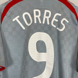 Shop 2008/09 LIVERPOOL TORRES #9 AWAY SHIRT (M) ADIDAS, classic football shirts, vintage football shirts & retro soccer jerseys at Cult Kits