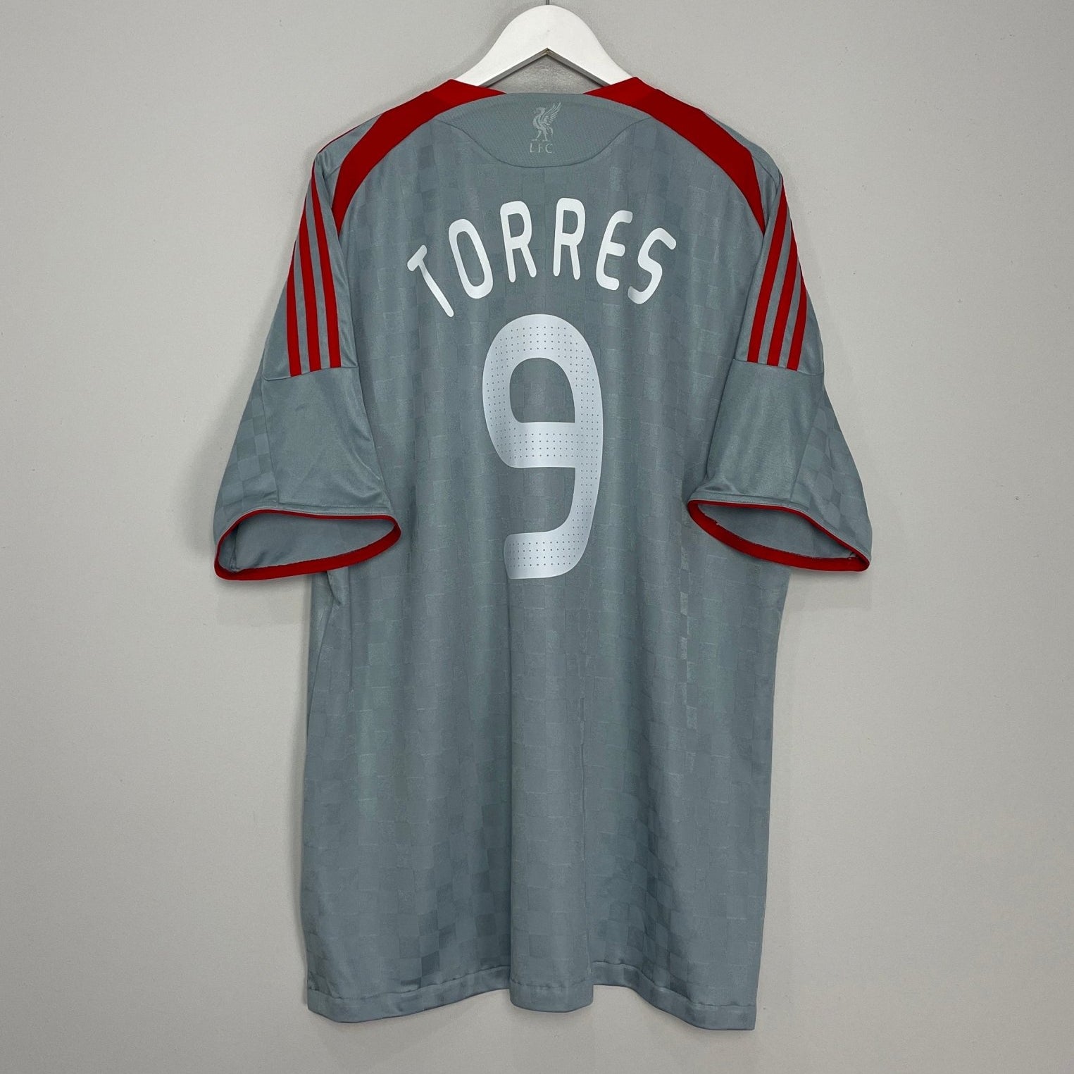 Shop 2008/09 LIVERPOOL TORRES #9 AWAY SHIRT (XL) ADIDAS, classic football shirts, vintage football shirts & retro soccer jerseys at Cult Kits