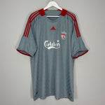 Shop 2008/09 LIVERPOOL TORRES #9 AWAY SHIRT (XL) ADIDAS, classic football shirts, vintage football shirts & retro soccer jerseys at Cult Kits