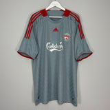 Shop 2008/09 LIVERPOOL TORRES #9 AWAY SHIRT (XL) ADIDAS, classic football shirts, vintage football shirts & retro soccer jerseys at Cult Kits