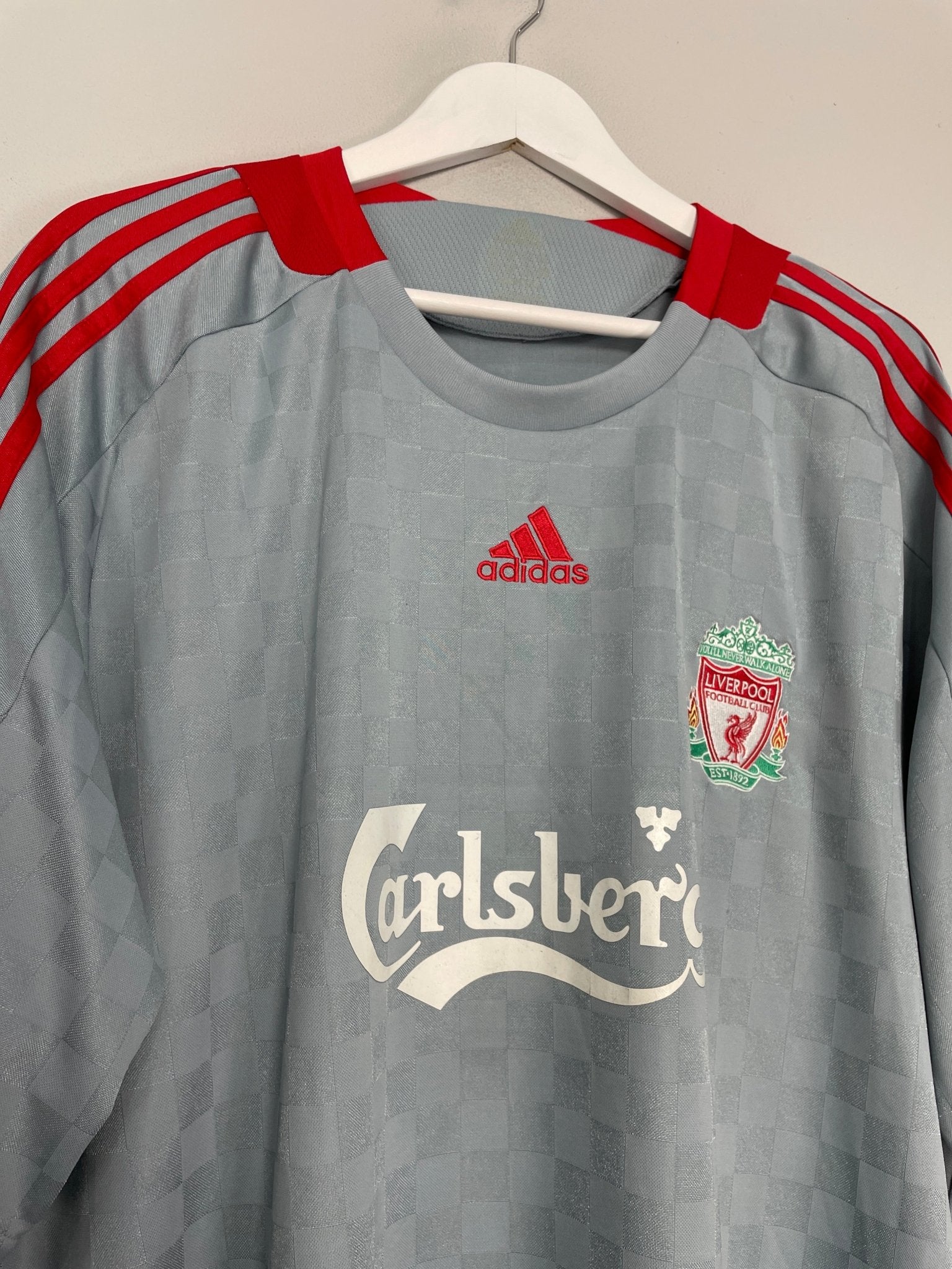 Shop 2008/09 LIVERPOOL TORRES #9 AWAY SHIRT (XL) ADIDAS, classic football shirts, vintage football shirts & retro soccer jerseys at Cult Kits